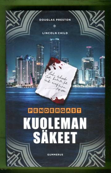 Pendergast: Kuoleman säkeet
