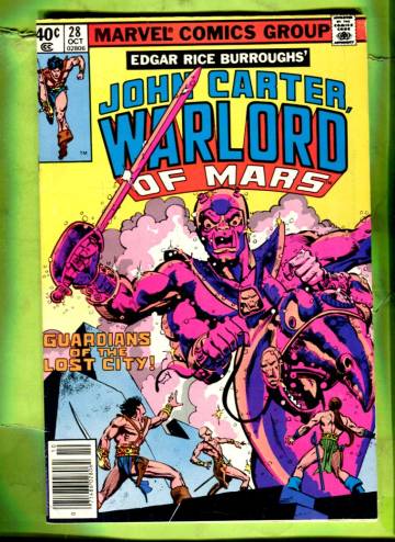 John Carter, Warlord of Mars Vol. 1 #28 Oct 79