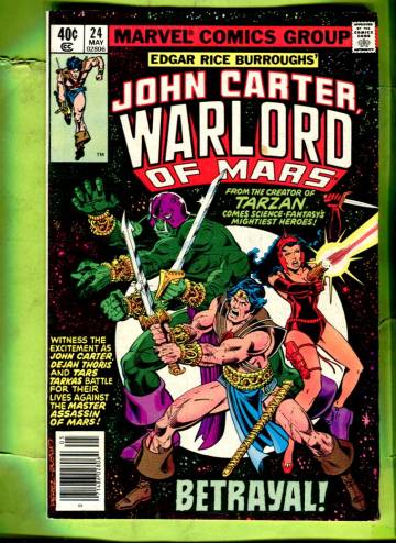 John Carter, Warlord of Mars Vol. 1 #24 May 79