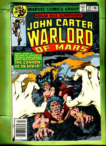 John Carter, Warlord of Mars Vol. 1 #22 Mar 79