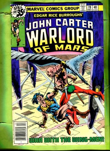 John Carter, Warlord of Mars Vol. 1 #19 Dec 78