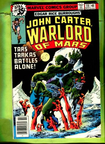 John Carter, Warlord of Mars Vol. 1 #18 Nov 78