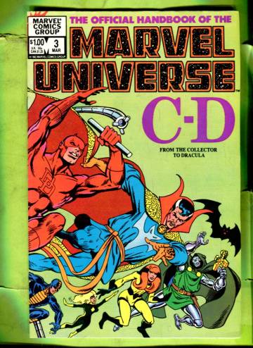 Official Handbook of the Marvel Universe Vol. 1 #3 Mar 83