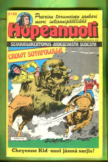 Hopeanuoli 9/80