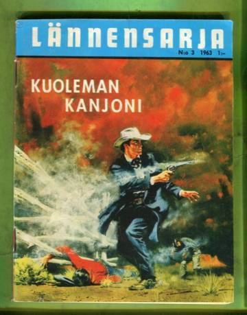 Lännensarja 3/63 - Kuoleman kanjoni