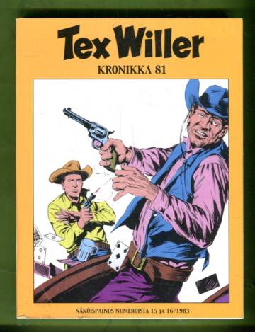 Tex Willer Kronikka 81 - Mefiston varjo & Karjavarkaat