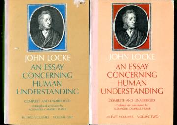 An Essay Concerning Human Understanding 1-2