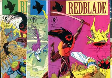 Redblade #1-3 Aug-Jul 93 (whole miniseries)