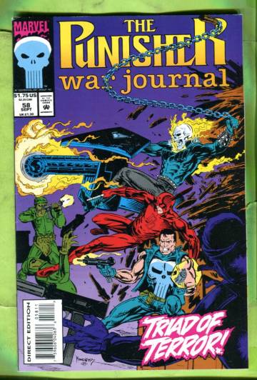 Punisher War Journal Vol. 1 #58 Sep 93