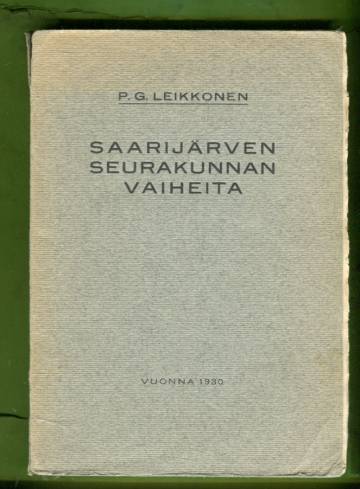 Saarijärven seurakunnan vaiheita