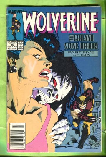Wolverine #15 Nov 89