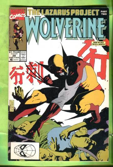 Wolverine #28 Aug 90