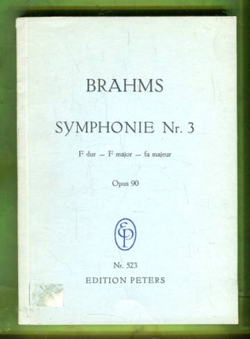Symphonie Nr. 3, F dur, Opus 90