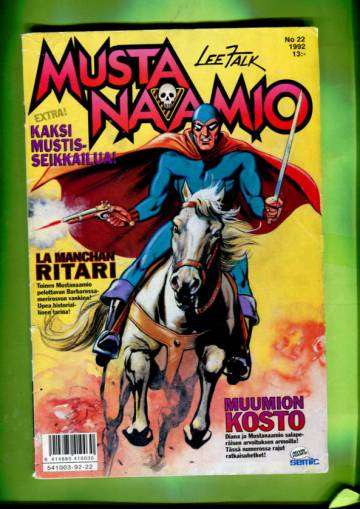 Mustanaamio 22/92