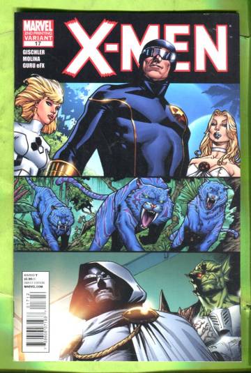 X-Men #17 Dec 11 (2nd printing variant)