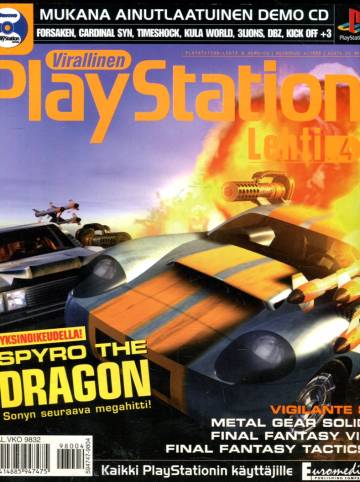 Virallinen Playstation -lehti 4/98