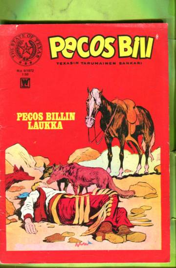 Pecos Bill 9/72 - Pecos Billin laukka