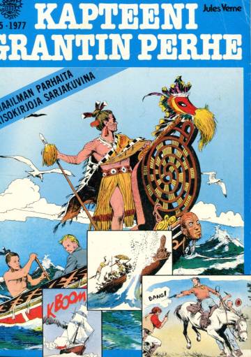 Sarjasuosikit 5/77 - Maailman parhaita nuorisokirjoja sarjakuvina 7: Kapteeni Grantin perhe