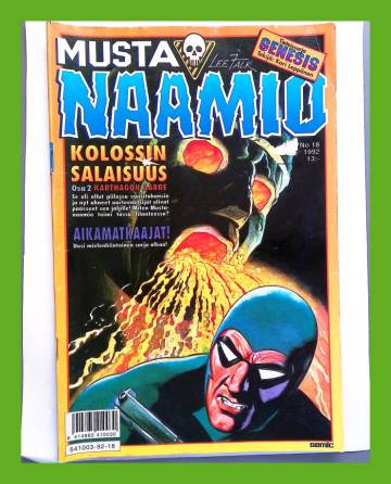 Mustanaamio 18/92