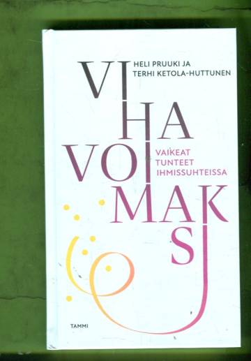 Viha voimaksi - Vaikeat tunteet ihmissuhteissa