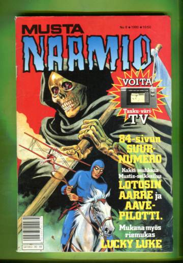 Mustanaamio 8/90