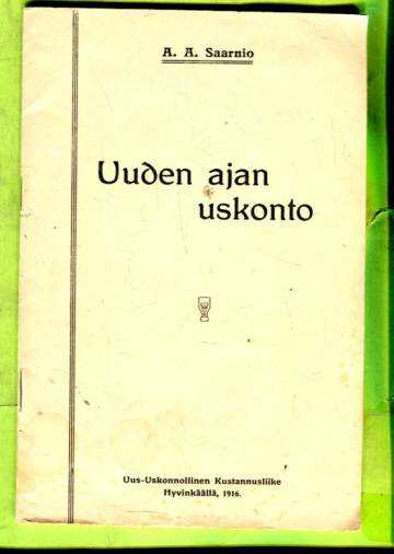 Uuden ajan uskonto