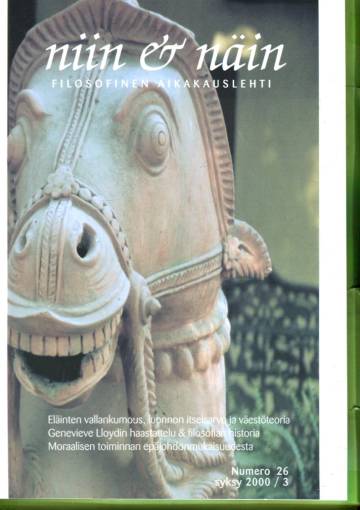 Niin & näin - Filosofinen aikakauslehti 26 (3/00)