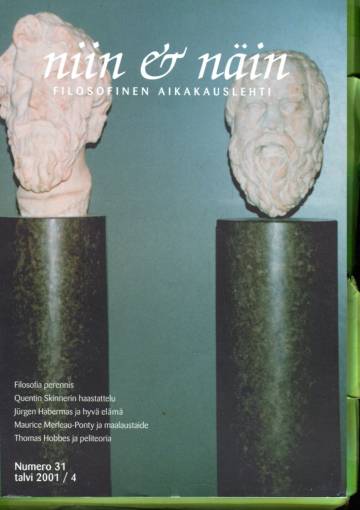 Niin & näin - Filosofinen aikakauslehti 31 (4/01)