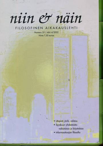 Niin & näin - Filosofinen aikakauslehti 35 (4/02)
