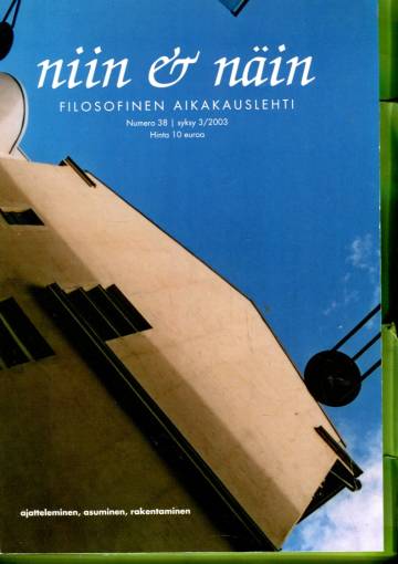 Niin & näin - Filosofinen aikakauslehti 38 (3/03)