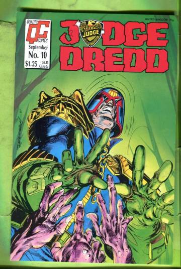 Judge Dredd Vol. 2 #10 Sep 87