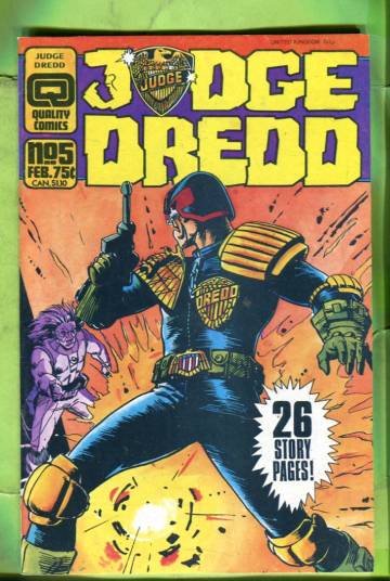 Judge Dredd Vol. 2 #5 Feb 87