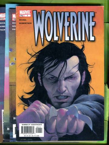 Wolverine Vol. 3 #1-5 Jul-Nov 03 (Brotherhood 1-5)