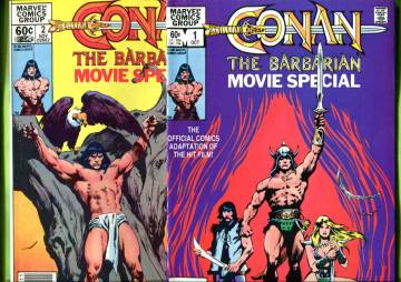 Conan the Barbarian: Movie Special Vol. 1 #1-2 Oct-Nov 82 (whole miniseries)