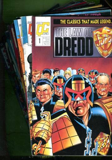 The Law of Dredd #1-33 Jul 89 - Mar 92 (whole series)