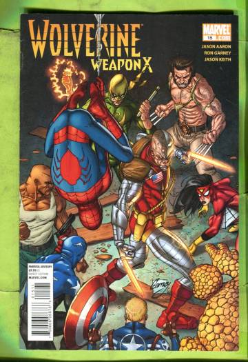 Wolverine: Weapon X #15 Sep 10