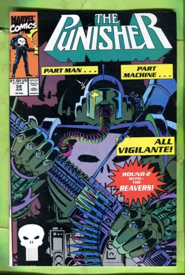 Punisher Vol. 2 #34 Jun 90