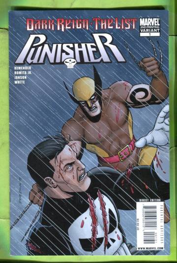 Dark Reign: The List - Punisher 2nd Printing Variant #1 Feb 10