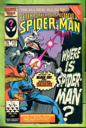 Peter Parker, The Spectacular Spider-Man Vol. 1 #117 Aug 86