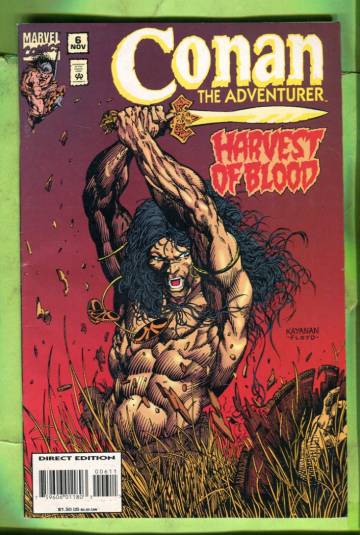 Conan the Adventurer Vol. 1 #6 Nov 94