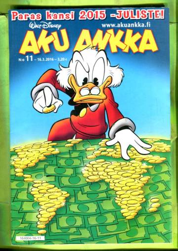 Aku Ankka 11/16 + liite