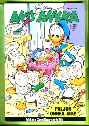 Aku Ankka 23/18 + liite