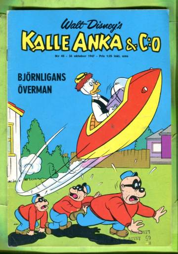 Kalle Anka & c:o 43/67