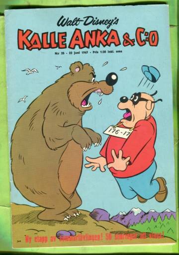 Kalle Anka & c:o 25/67