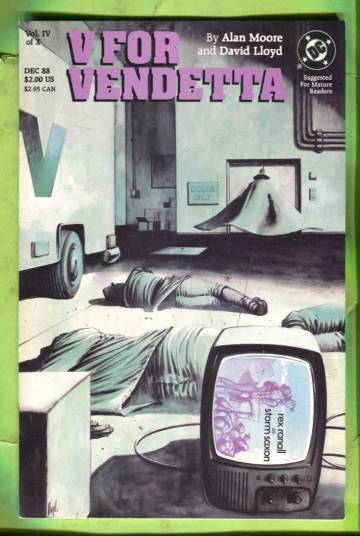 V for Vendetta #4 Dec 88