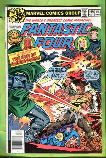 Fantastic Four Vol. 1 #199 Oct 78
