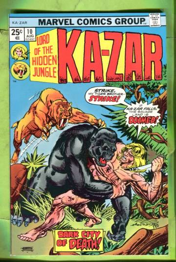 Ka-Zar Vol. 1 #10 Aug 75