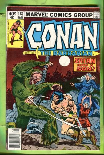 Conan the Barbarian Vol. 1 #113 Aug 80