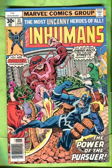 Inhumans Vol. 1 #11 Jun 77