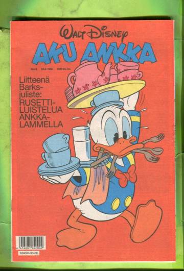 Aku Ankka 8/93 + liite